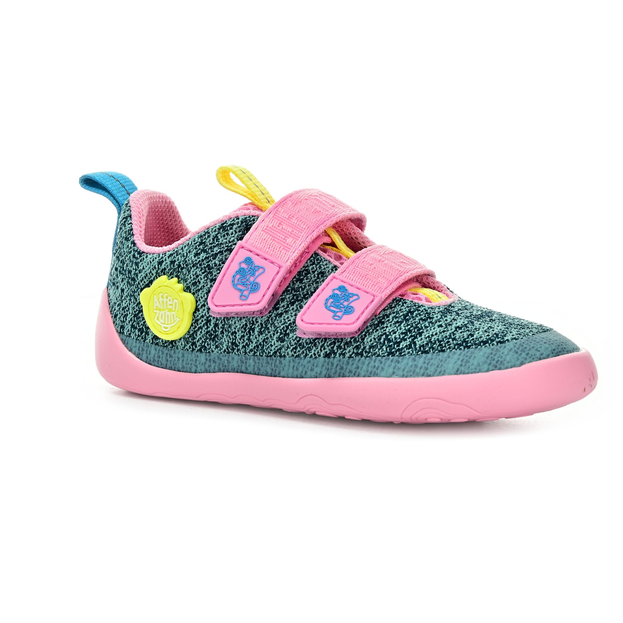 Levně Affenzahn Sneaker Knit Happy Chameleon barefoot tenisky
