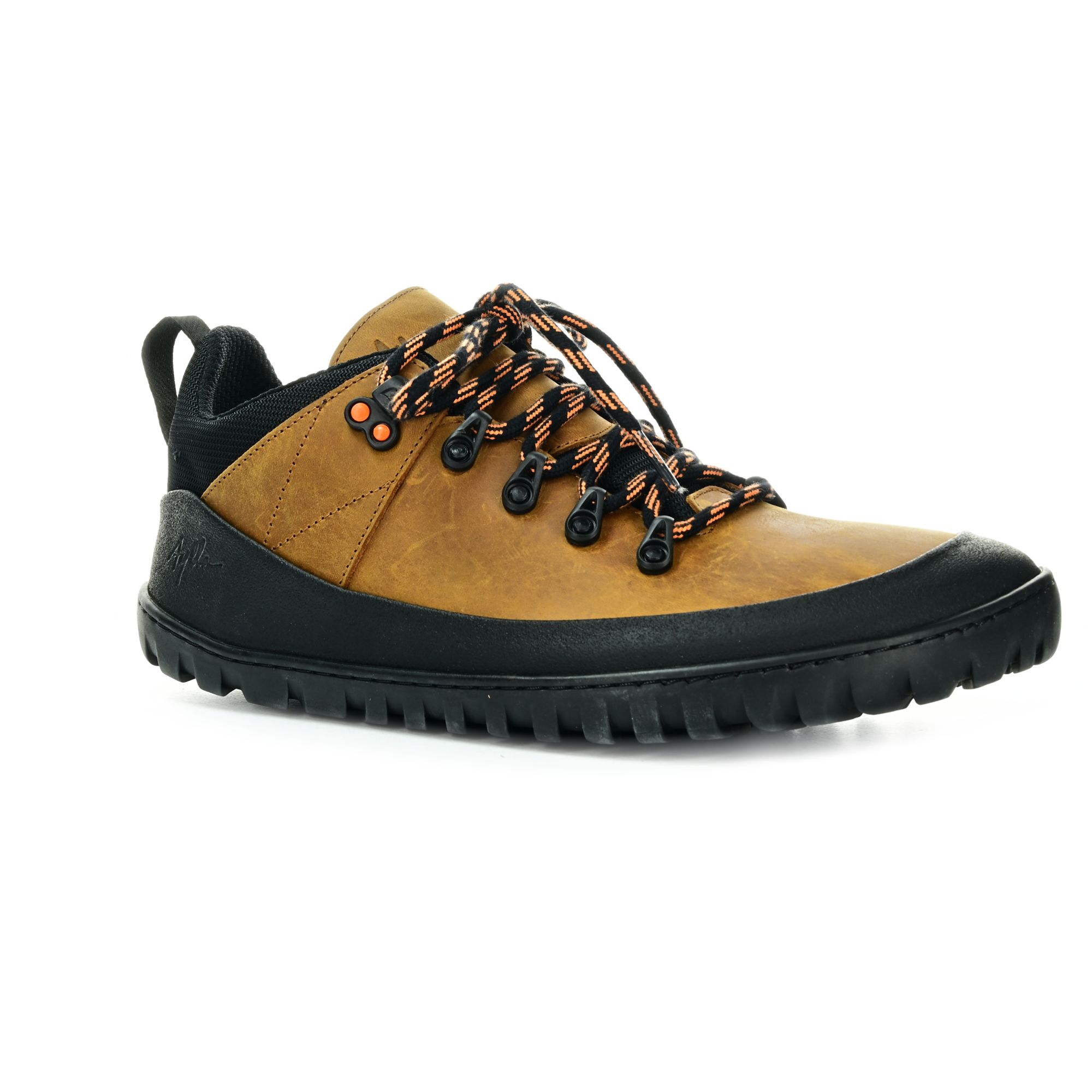 Levně Aylla Shoes Rumi EVO WP hnědé pánské outdoor barefoot boty
