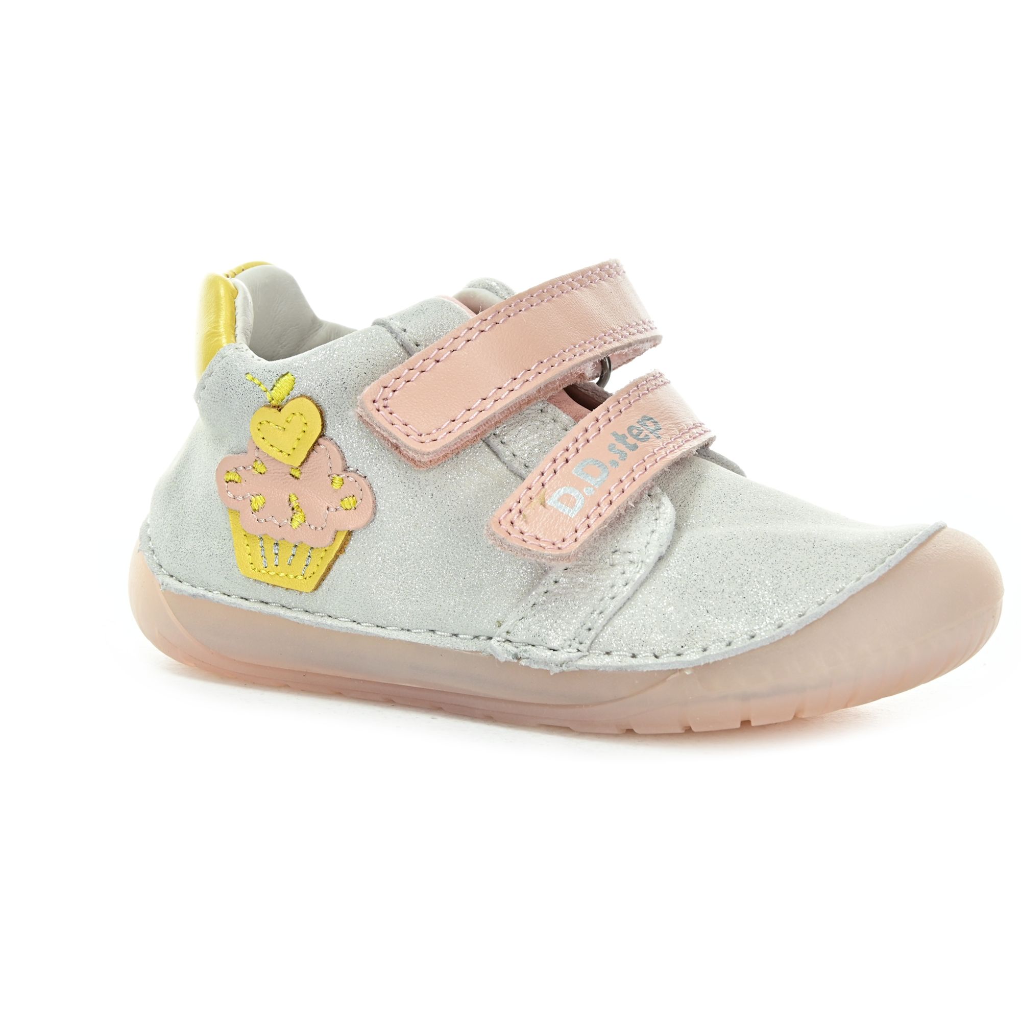 Levně D.D.Step White S070-61798A celoroční kotníkové barefoot boty