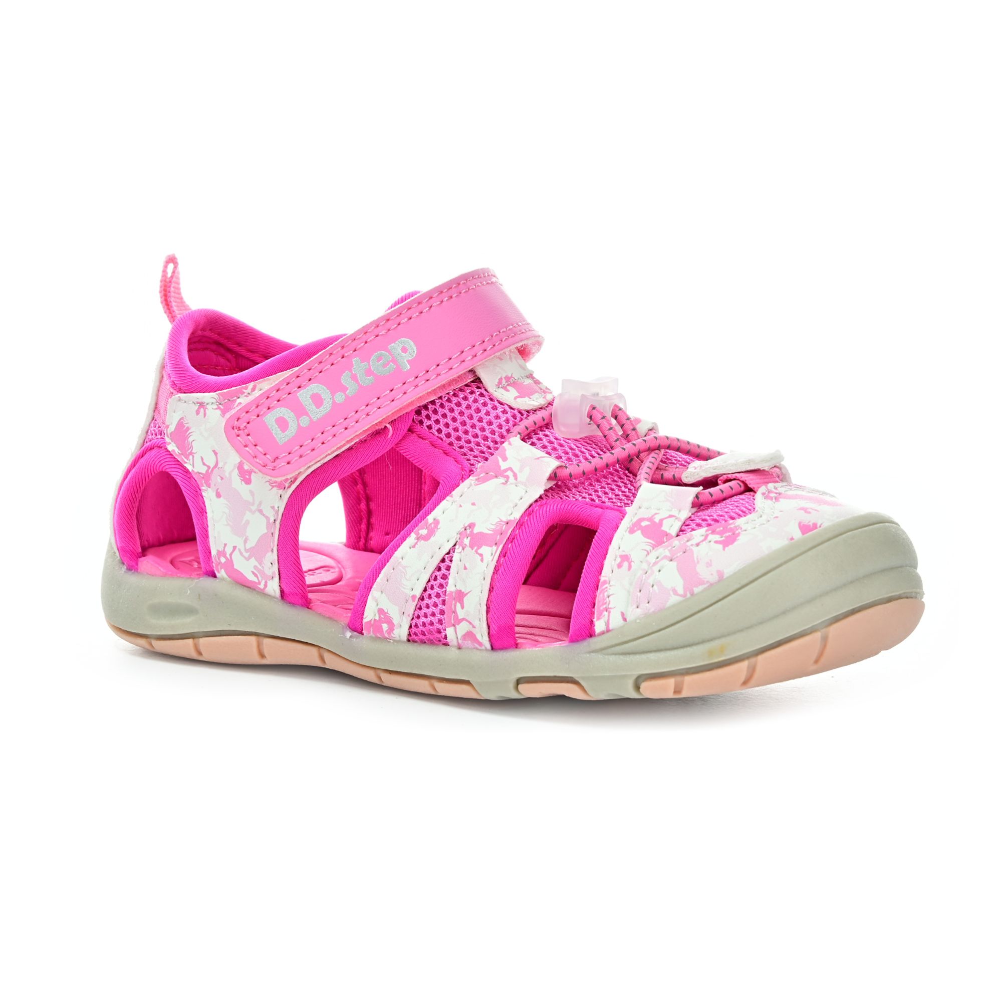 Levně D.D.Step G065-61146D růžové barefoot sandály