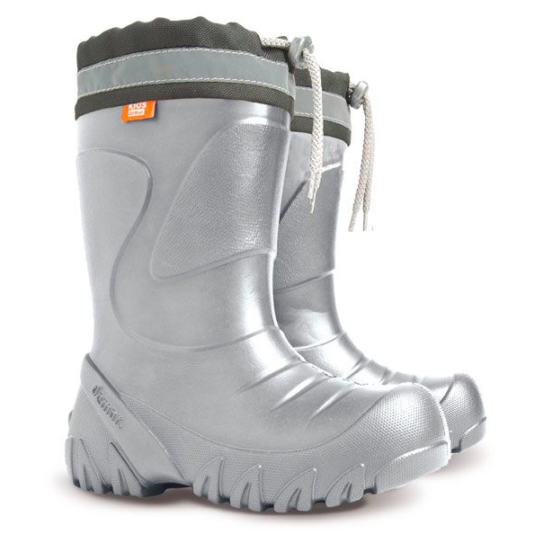 Demar Dětské holínky zateplené MAMMUT S 0300 HI stříbrná