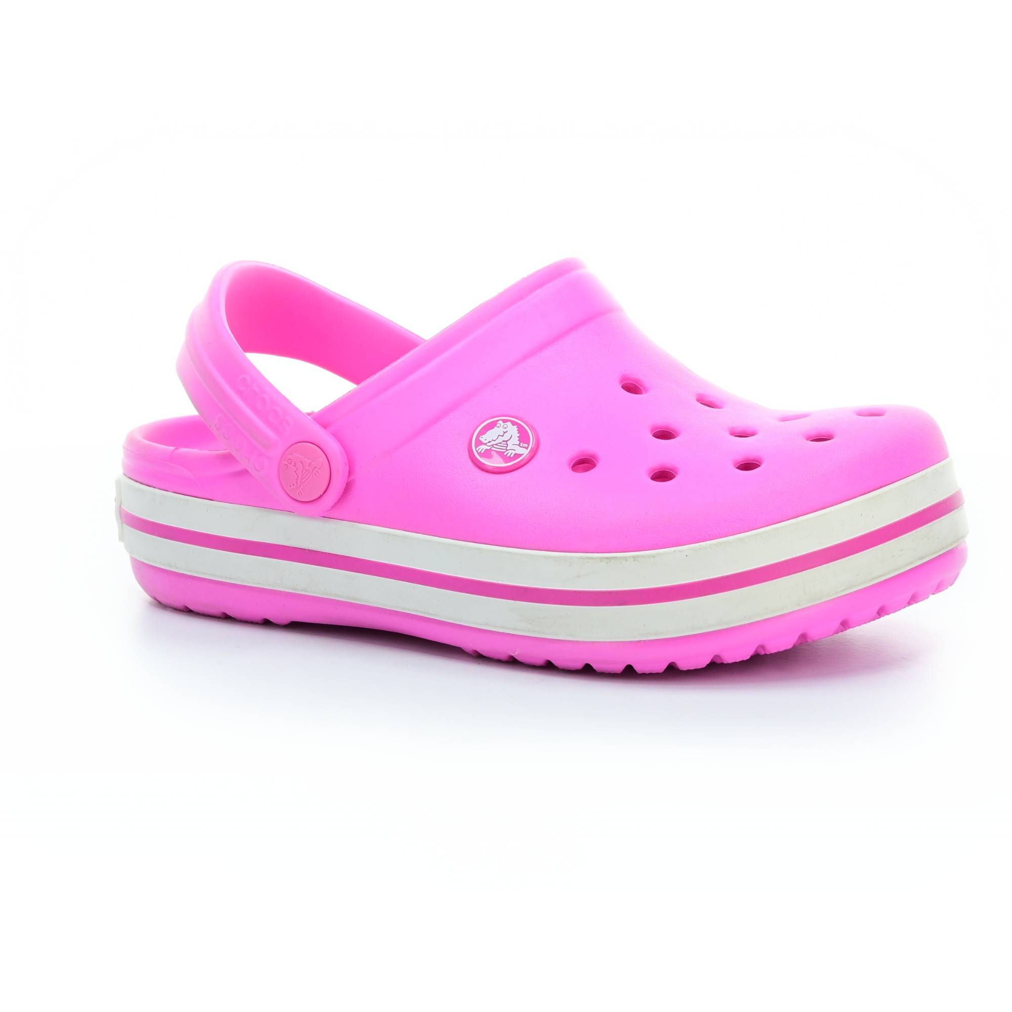 Levně pantofle Crocs Crocband Clog K - Party Pink