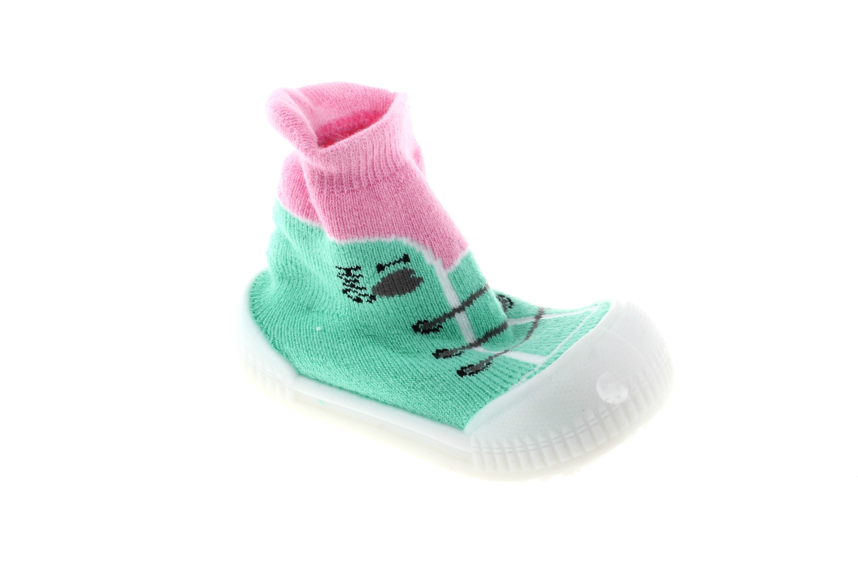 YOCLUB ponožkoboty Scorpio Pink and Green Hug Velikost boty (EU): 20, Vnitřní délka boty: 105, Vnitřní šířka boty: 50