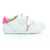 Bobux Riley white pink