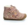 Bundgaard Rose Mili Petit Mid Winter Strap zimní barefoot boty