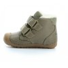 Bundgaard Petit Mid Winter Strap Army WS zimní barefoot boty