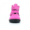 růžové zimní boty