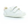 boty Bobux Sprite Embossed White Seashell Step Up
