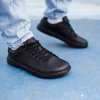 barefoot tenisky barebarics zoom all black leather 47119 size large v 1