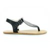 dámské černé barefoot sandály