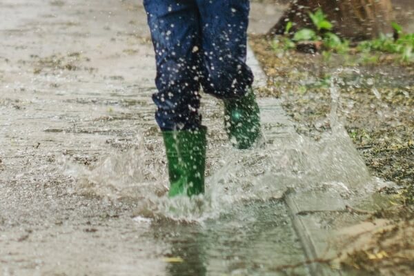Topánky do dažďa a mokra