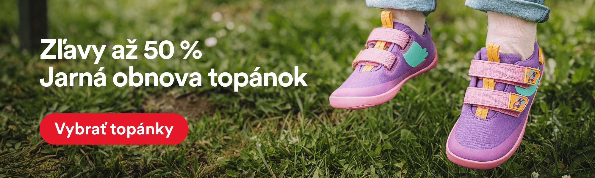 Zľavy až 50 % – Jarná obnova topánok