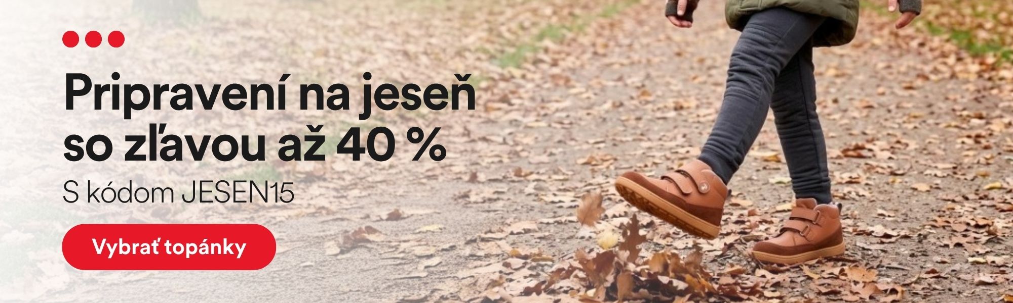 Pripravení na jeseň – zľava až 40 % s kódom