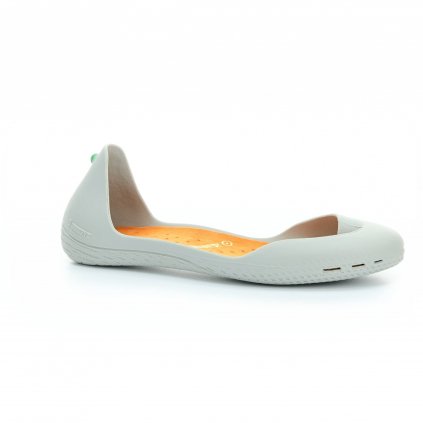baleríny Iguaneye Freshoes Light Grey/Orange (Veľkosť 36, Vnútorná dĺžka topánky 225, Vnútorná šírka topánky 85)