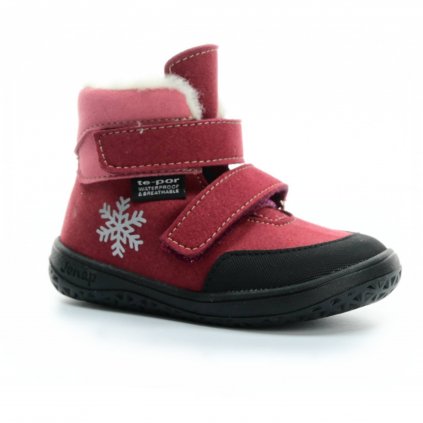 Detské zimné barefoot topánky