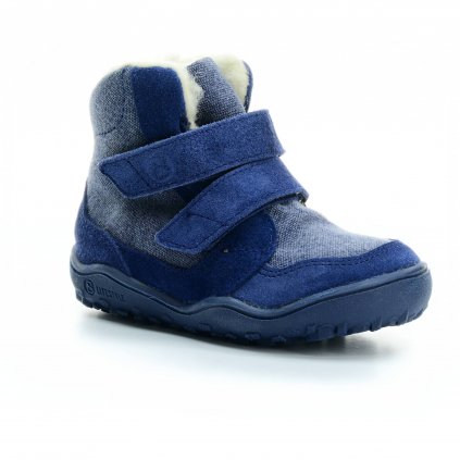 detské zimné barefoot topánky s membránou