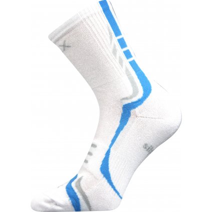 biele športové ponožky voxx