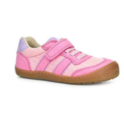 Koel Dylan Textiel Pink barefoot tenisky (Veľkosť 22, Vnútorná dĺžka topánky 144, Vnútorná šírka topánky 62)