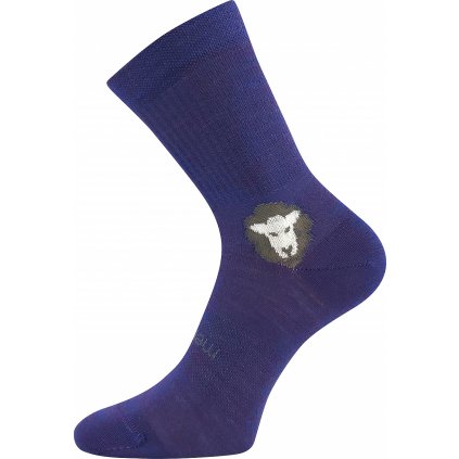 Ponožky Voxx Barefootik Merino Fialová (Veľkosť ponožiek 20-24 EU)