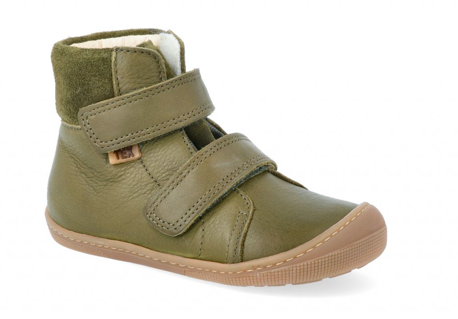 Koel topánky Koel4kids Emil Nappa TEX merino khaki 07T003.102-350 30 EUR