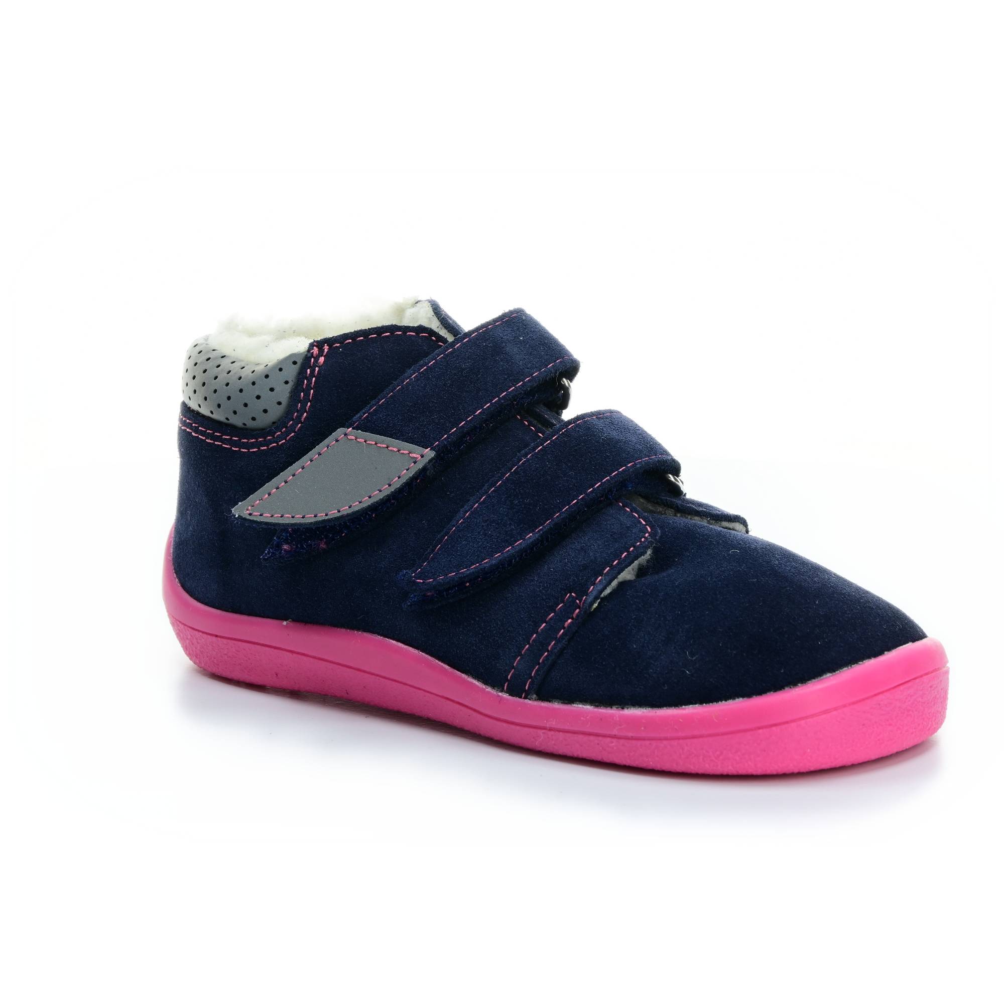 Topánky beda zimná elisha s membránou (bf 0001/w/mk/kožúšok, nízke, reflexný pásik) 25 EUR