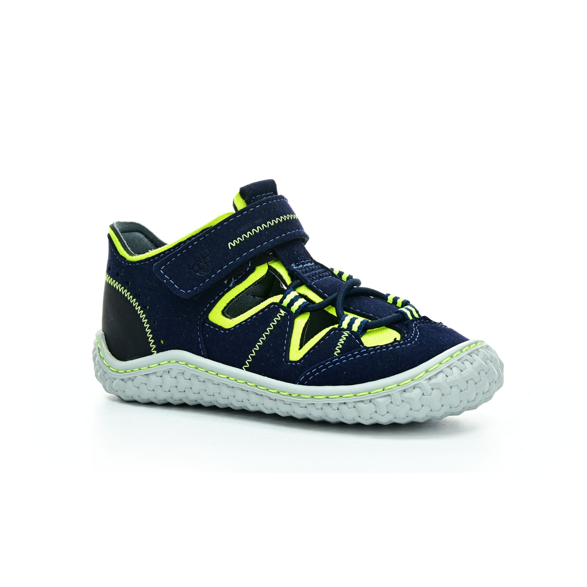Ricosta Jerry Ozean/Neongelb (M) barefoot sandále 21 EUR