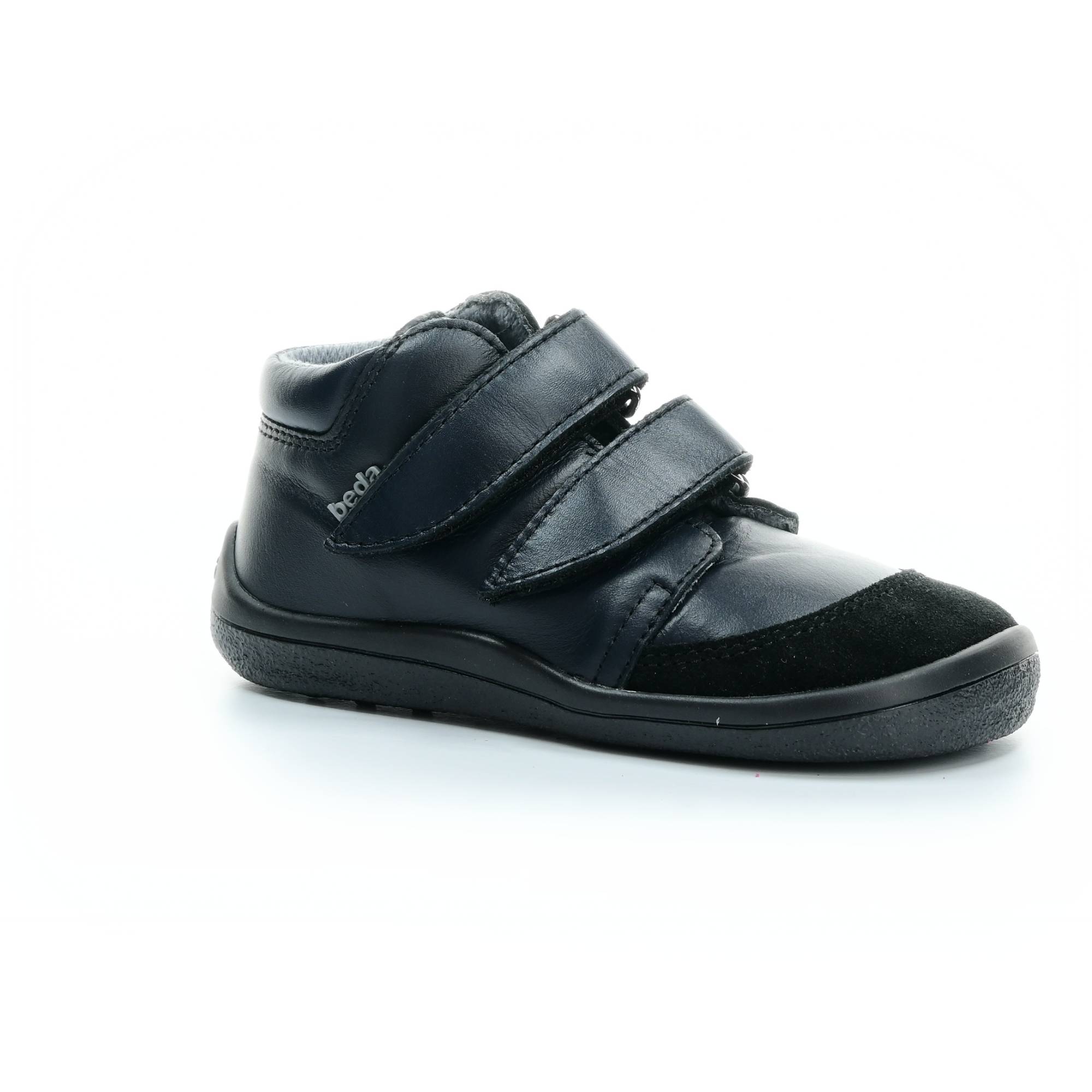 Topánky beda just black členkové s membránou (bf 0001/w/m/so/2) 22 EUR