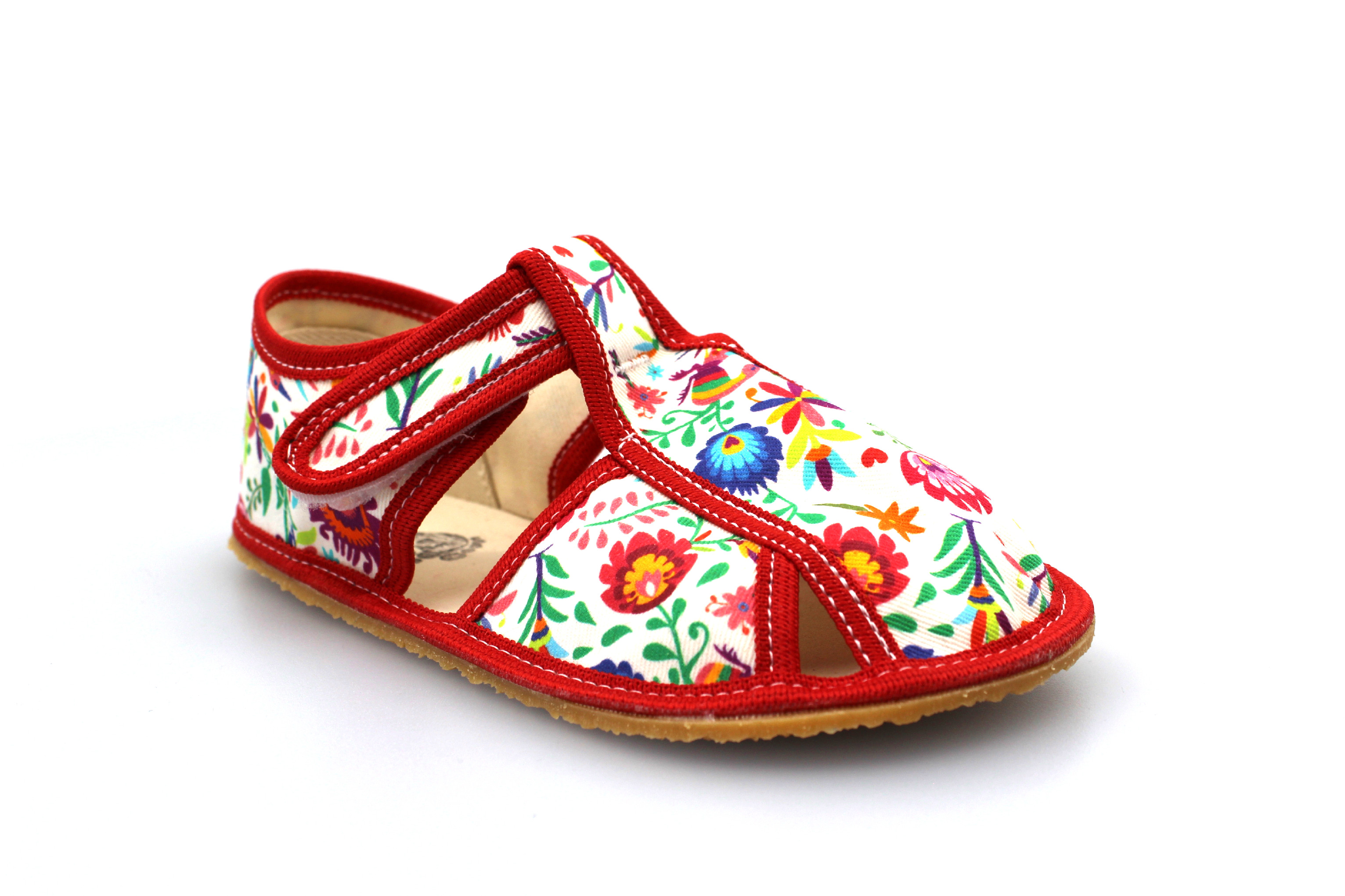 Baby Bare Shoes papuče Baby bare White Folklore 27 EUR