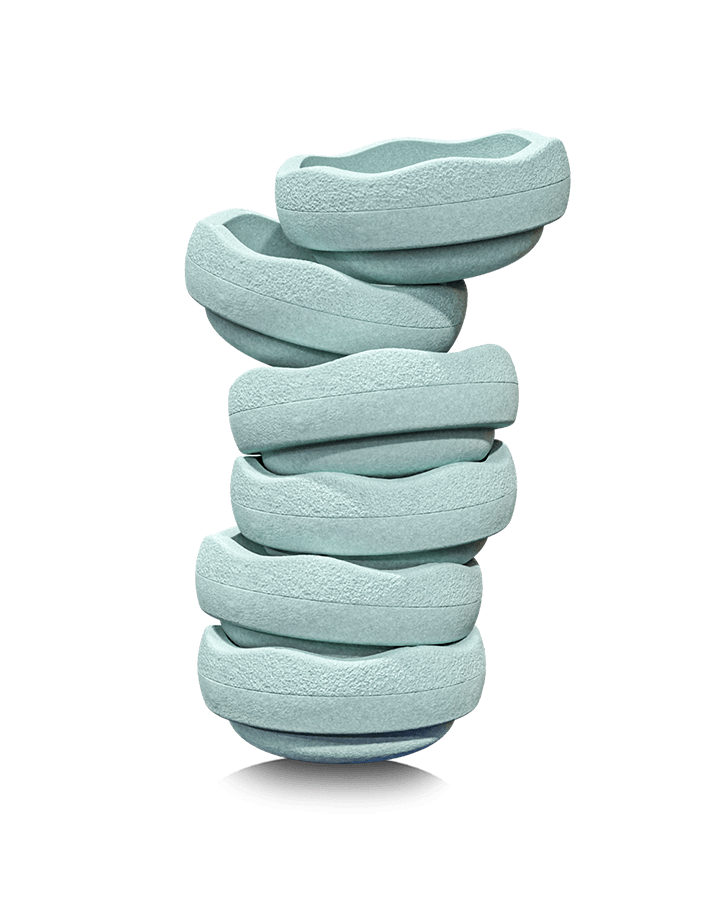 balančné kamene Stapelstein Mint, 6 ks EUR