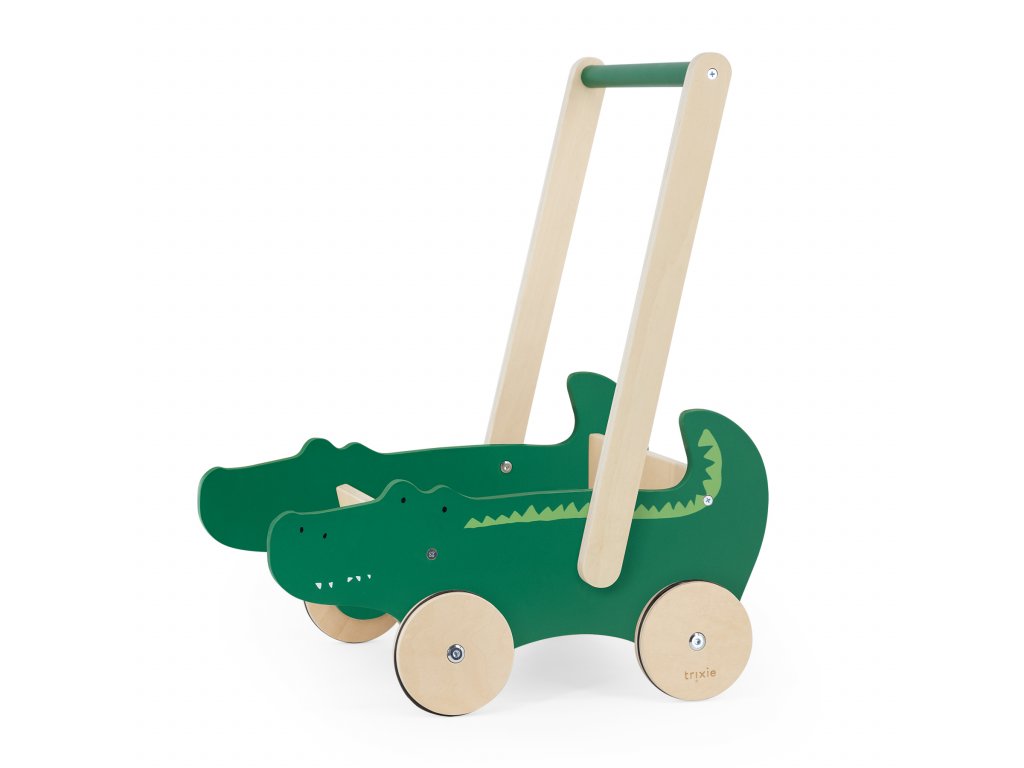 Trixie Drevený vozík - wooden walkers - Mr. Crocodile EUR