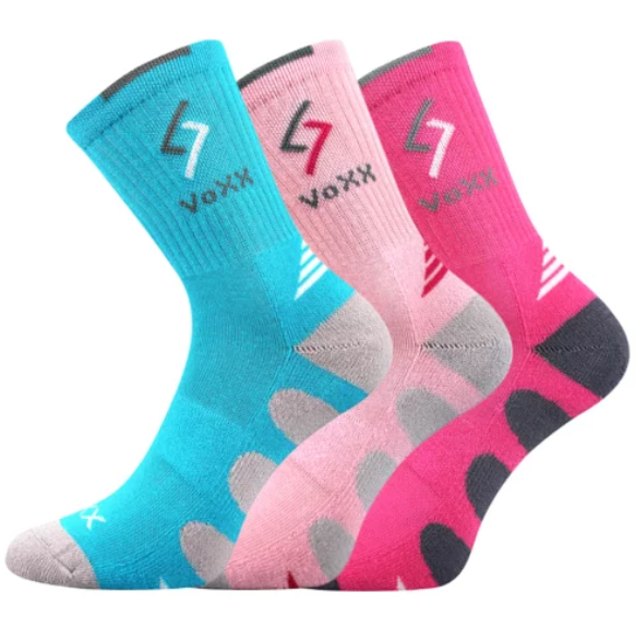 Ponožky voxx tronic mix holka, 3 páry Veľkosť ponožiek: 30-34 EU EUR