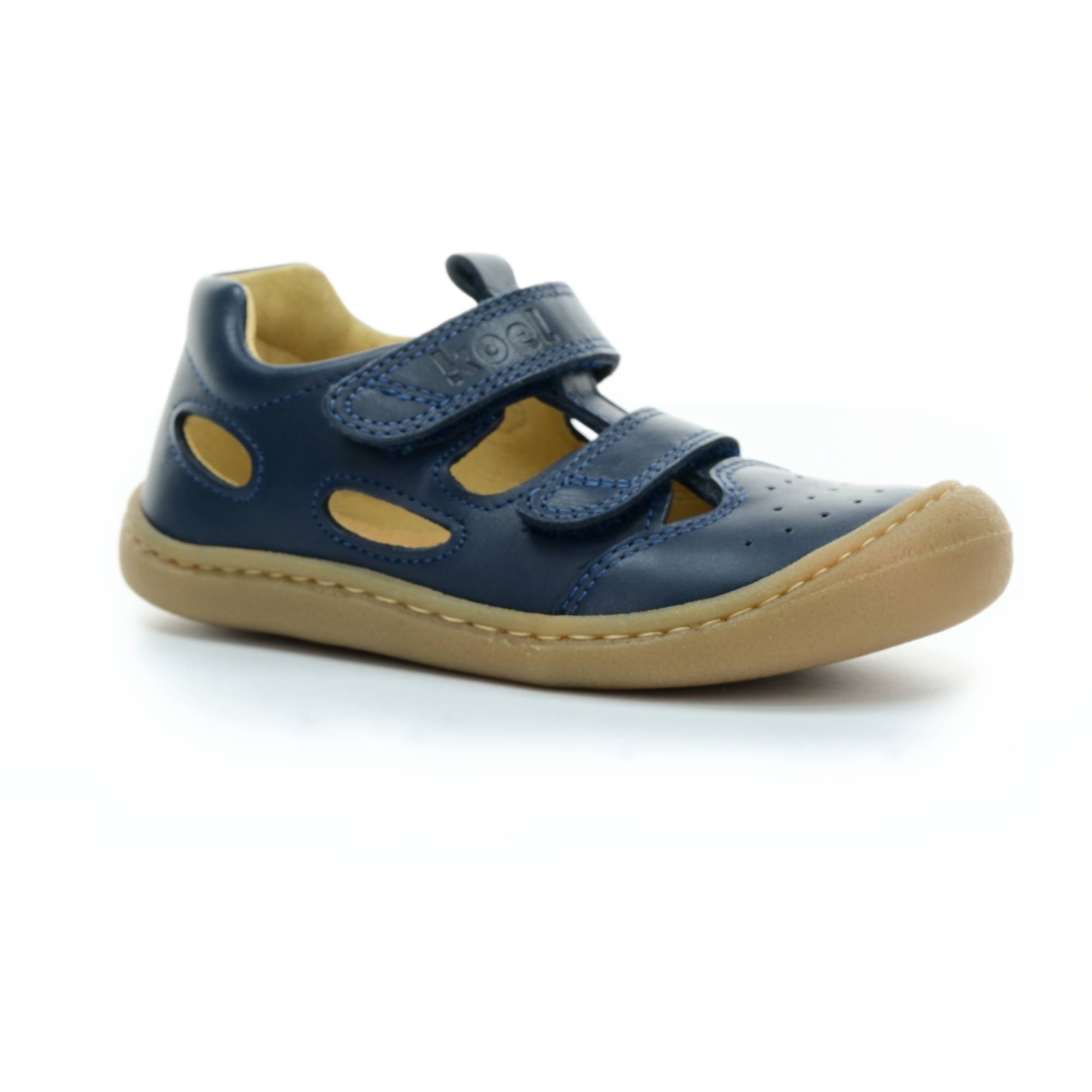 Koel Koel4kids Bep Medium Napa Blue barefoot sandále 22 EUR