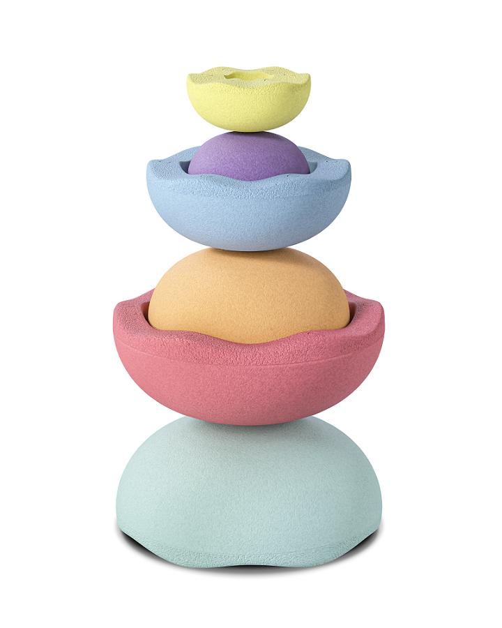 balančné kamene Stapelstein Inside rainbow pastel EUR