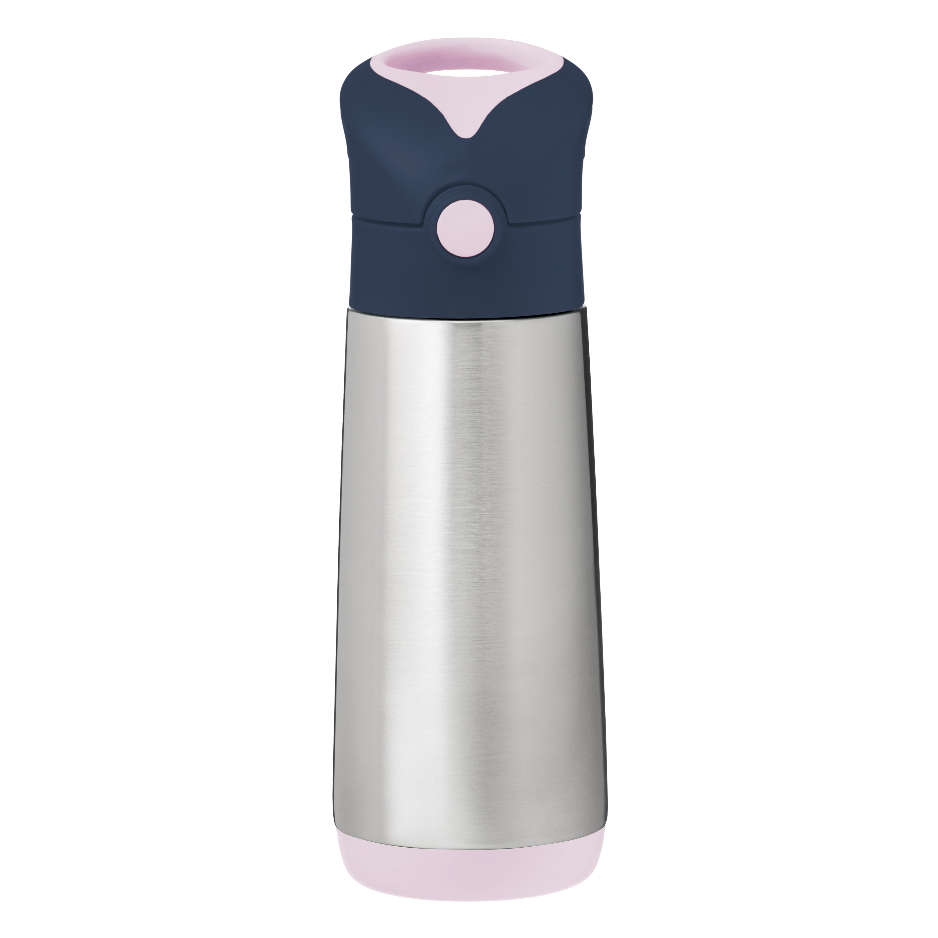 b.box Termoska na pitie so slamkou 500 ml - indigo/ružová EUR