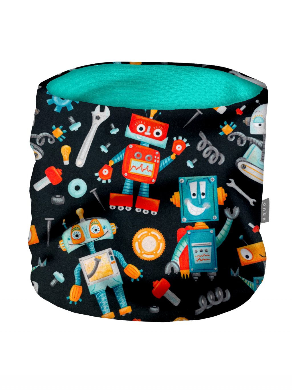 detský fleecový nákrčník Unuo Basic Roboti EUR