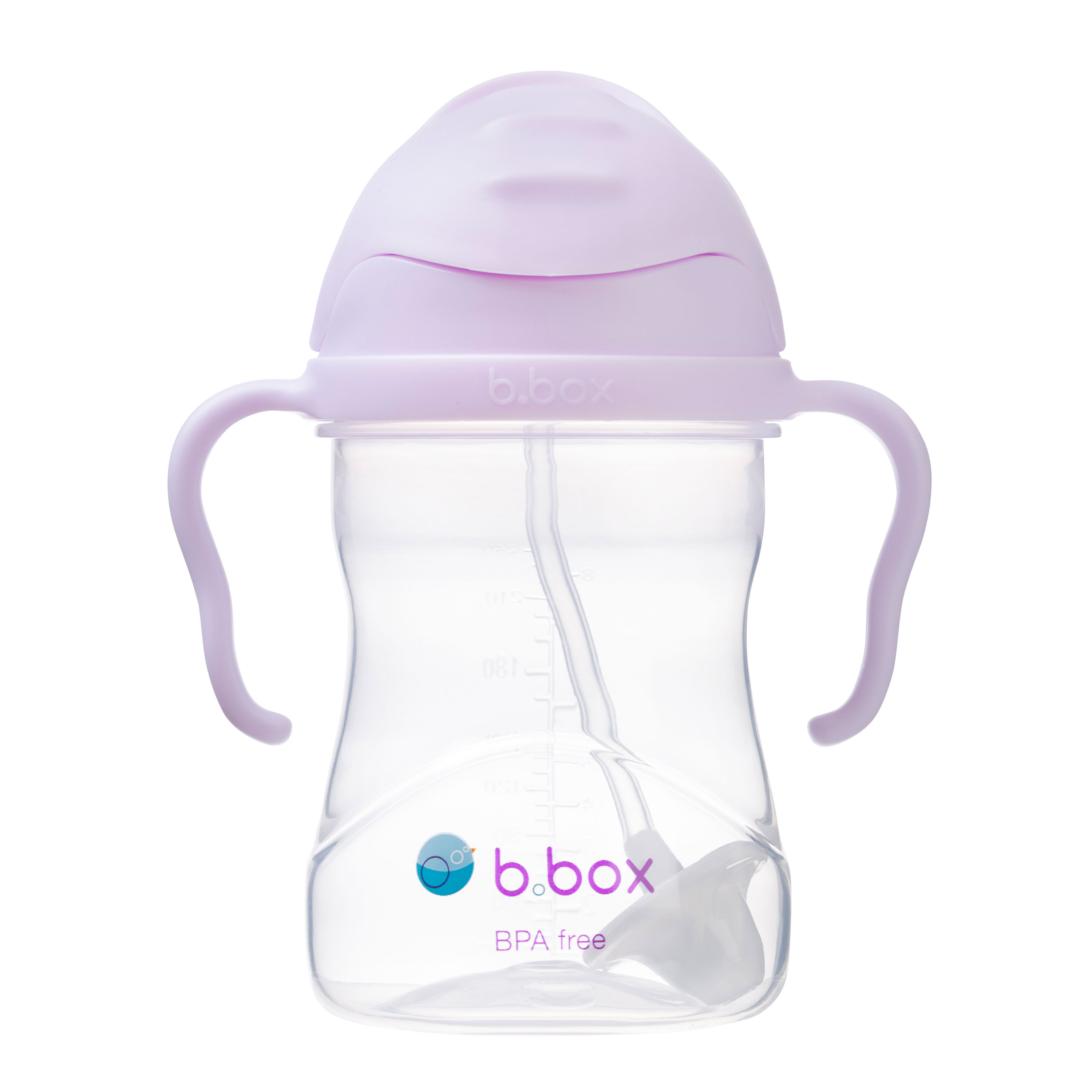 b.box Hrnček so slamkou 240 ml - Gelato černicový EUR