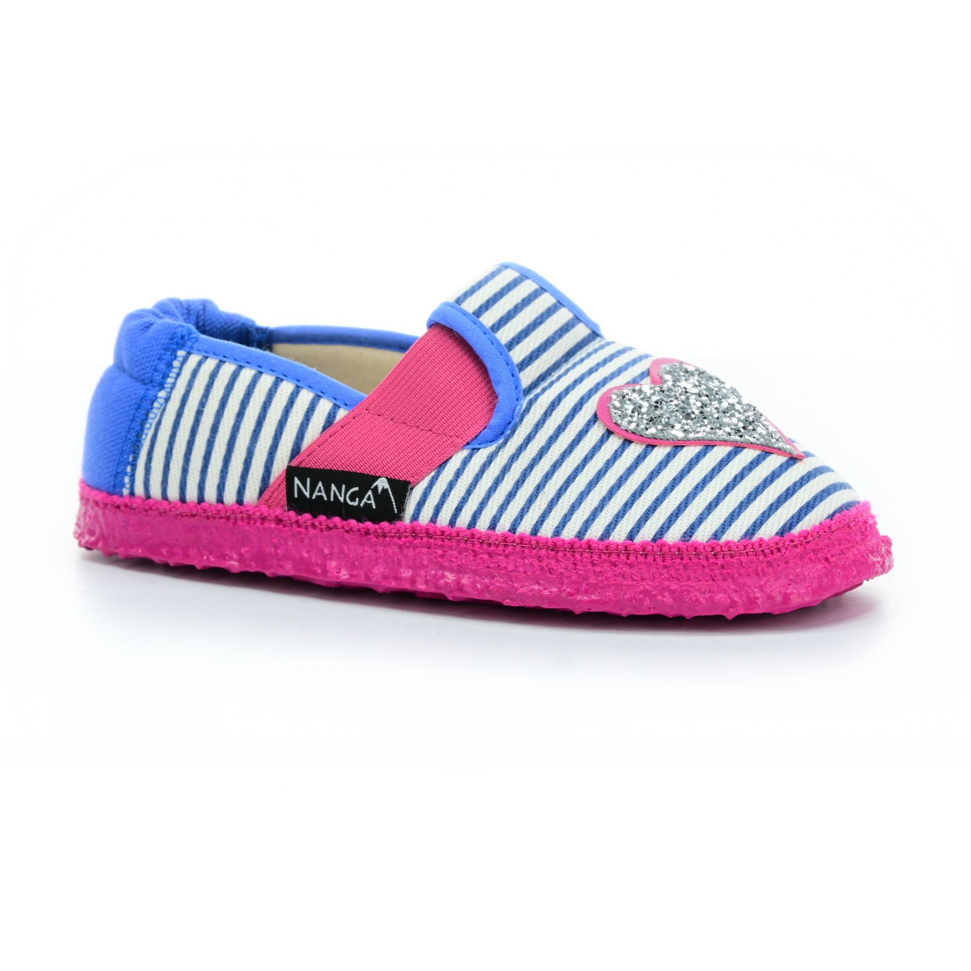 Nanga Herzkopfen blau barefoot bačkory 24 EUR