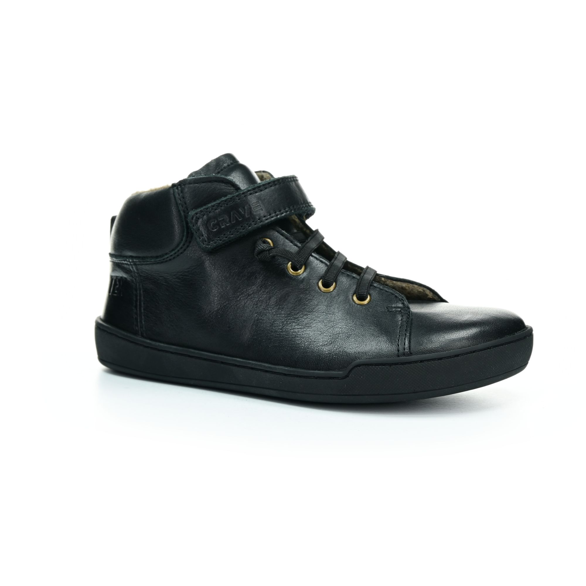 Crave bergen black zimné barefoot topánky 23 EUR