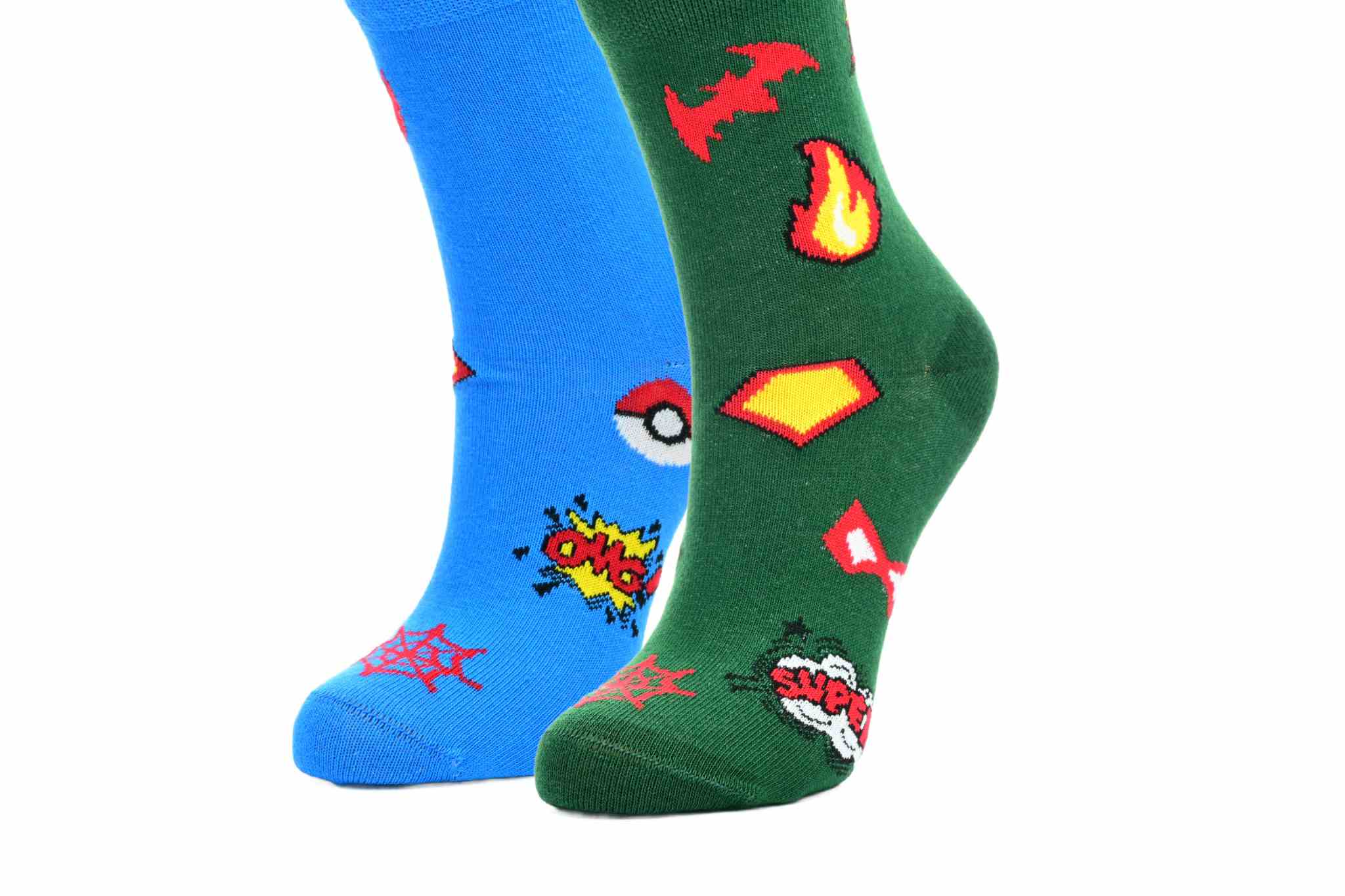Ponožky Little Shoes Hero BF, 2 páry Veľkosť ponožiek: 20-24 EU EUR