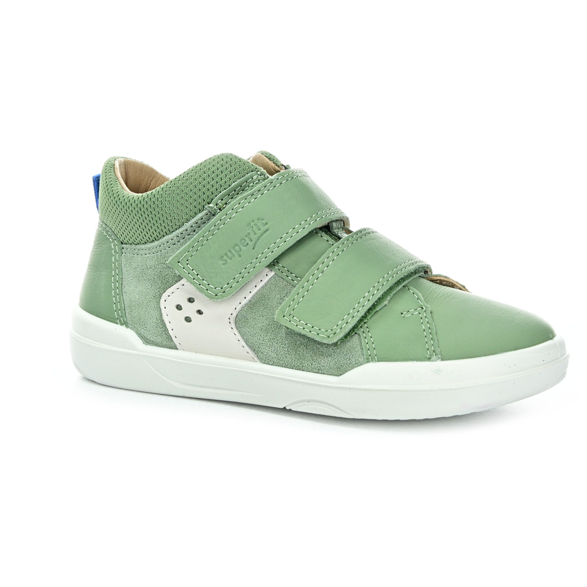 Superfit Superfree Nappa Green/white členkové barefoot topánky 22 EUR