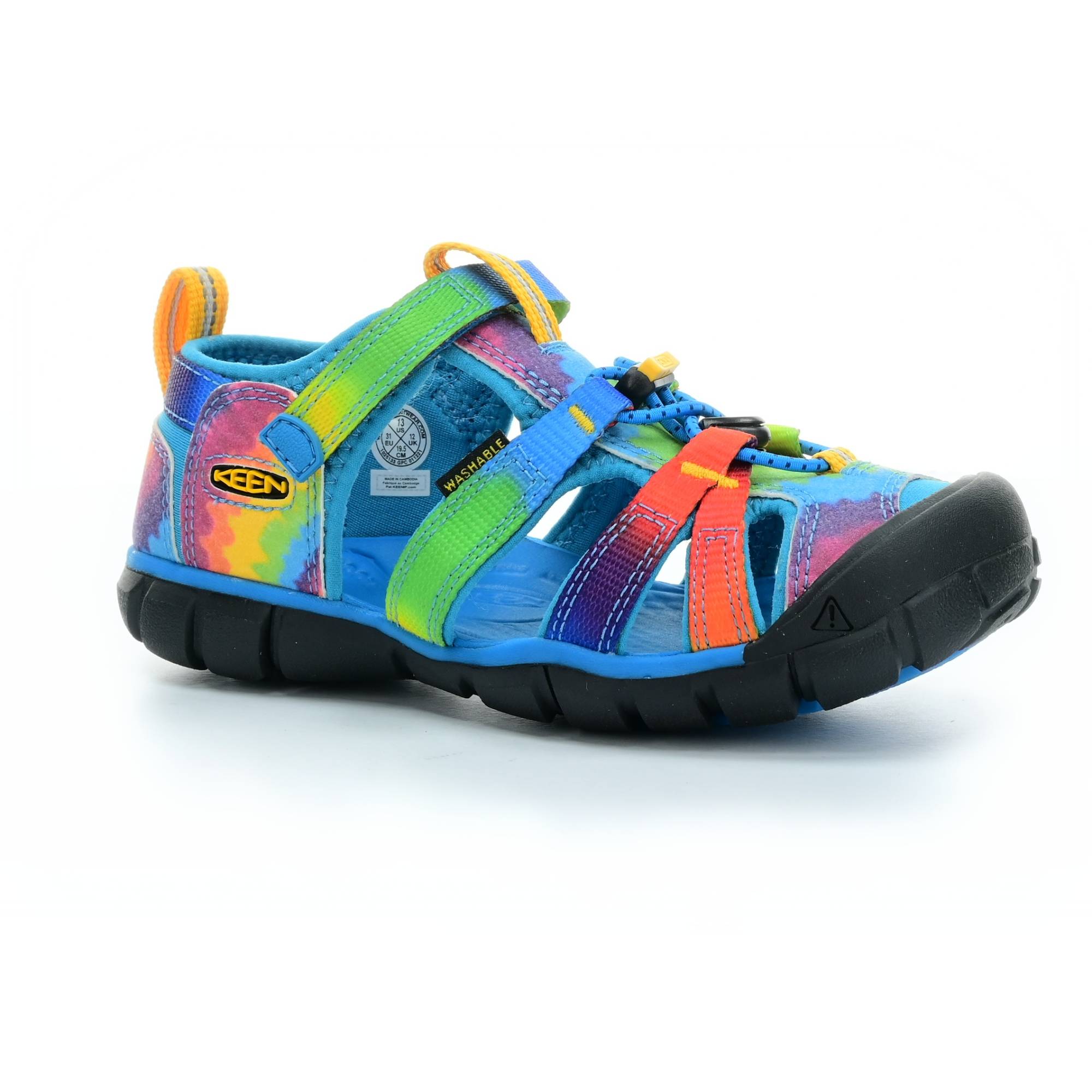 Keen seacamp ii vivid blue/ original tie dye (cnx) športové sandále 22 EUR