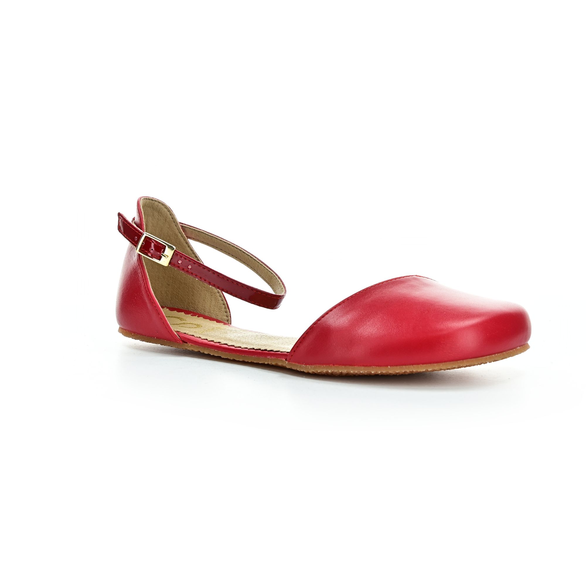 Shapen Poppy II Cherry Wide barefoot lodičky 40 EUR
