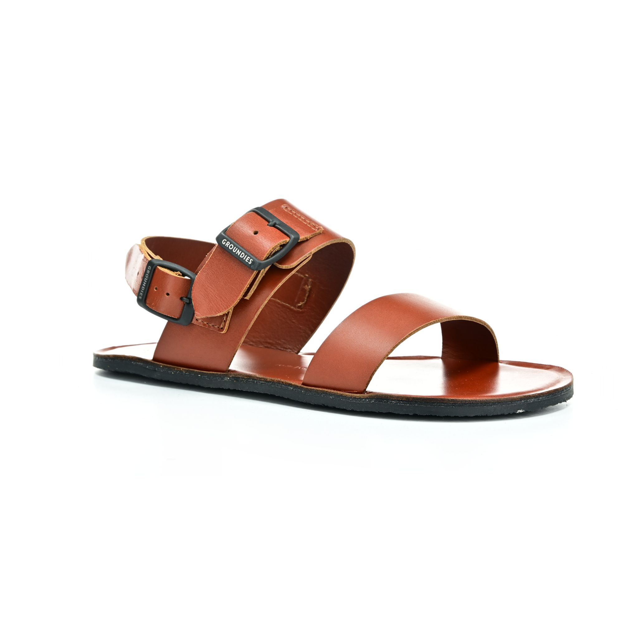 Groundies Kos cognac barefoot sandále 41 EUR