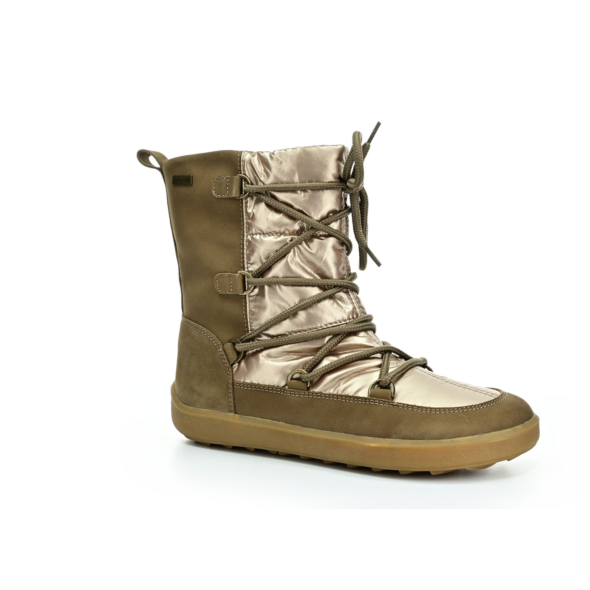 Be Lenka Snowfox Woman Champagne Brown zimné barefoot topánky 38 EUR