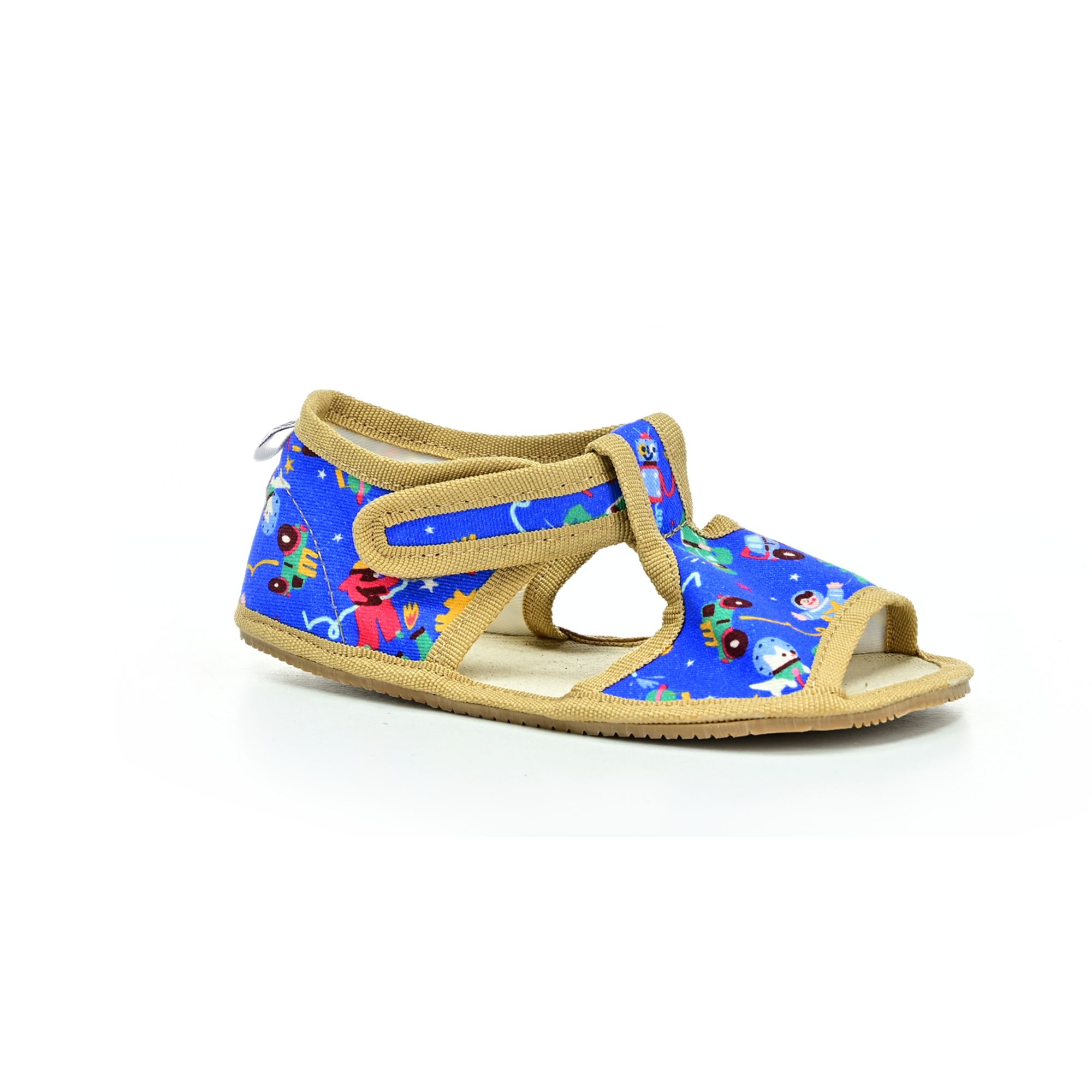 Milash Monica modré barefoot papuče (široké) 28 EUR