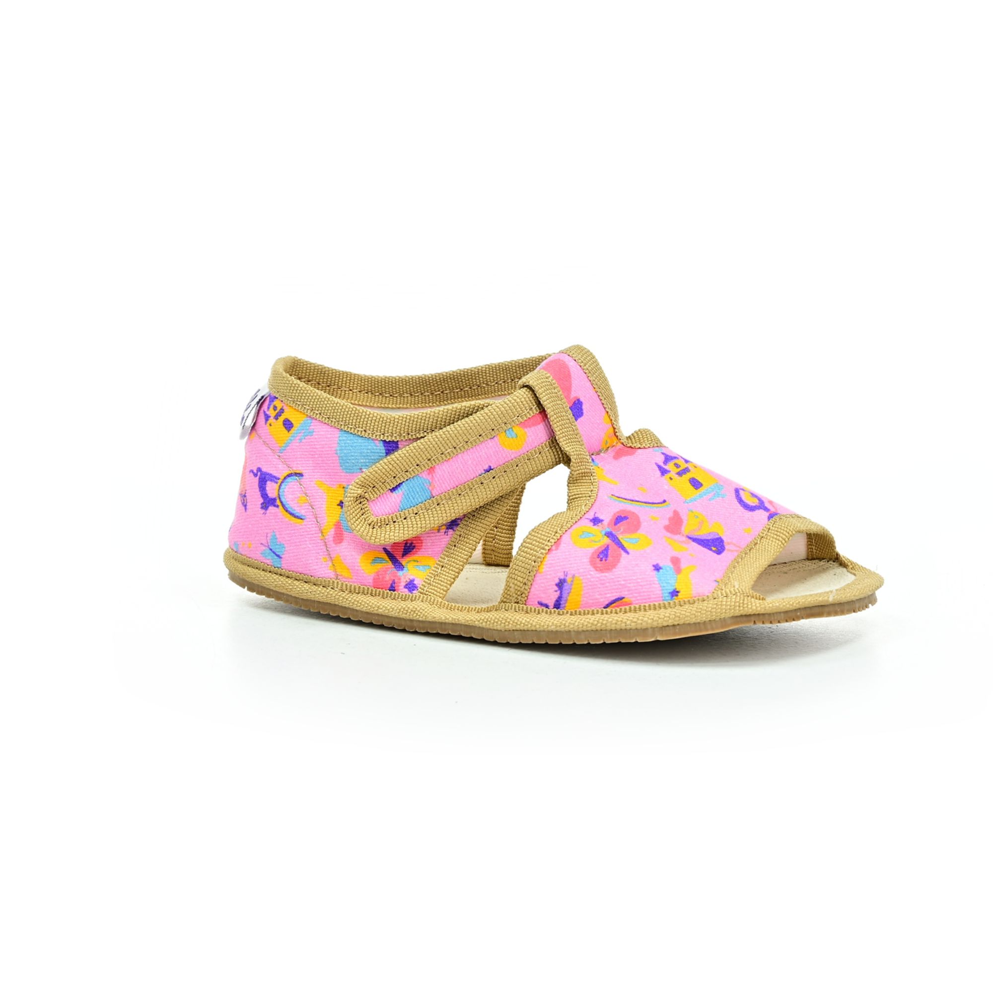 Milash Monica ružové barefoot papuče (široké) 26 EUR