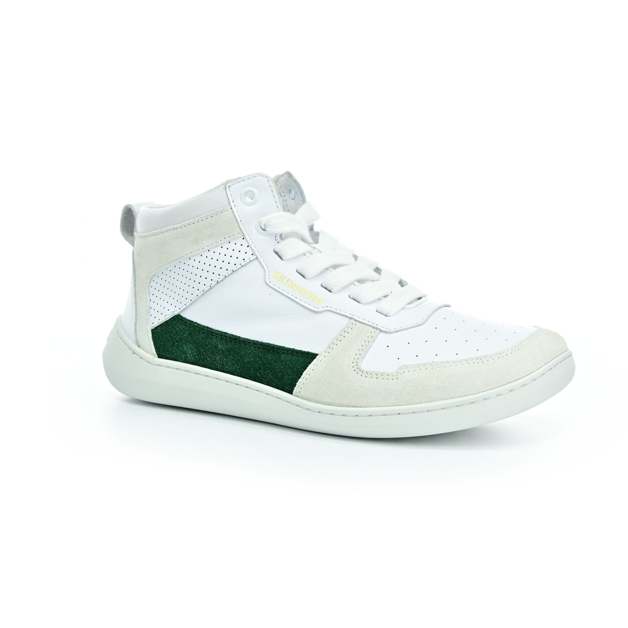 Skinners Oldschooler High Top Green/White barefoot topánky 38 EUR