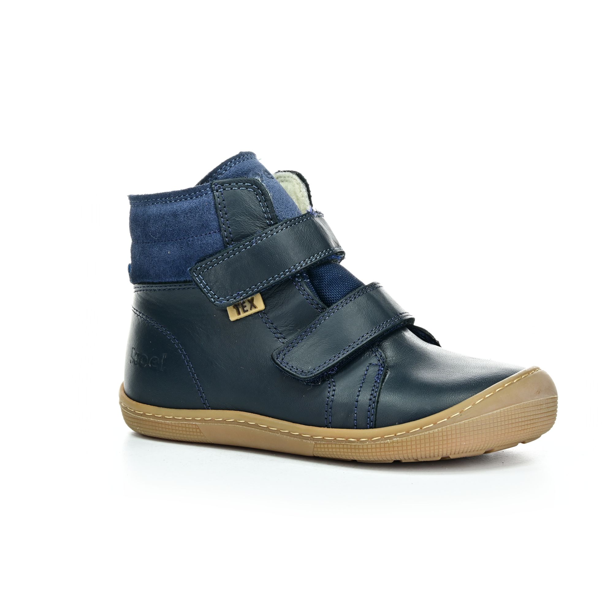 Koel Koel4kids Demil Napa Wool Blue zimné barefoot topánky 23 EUR