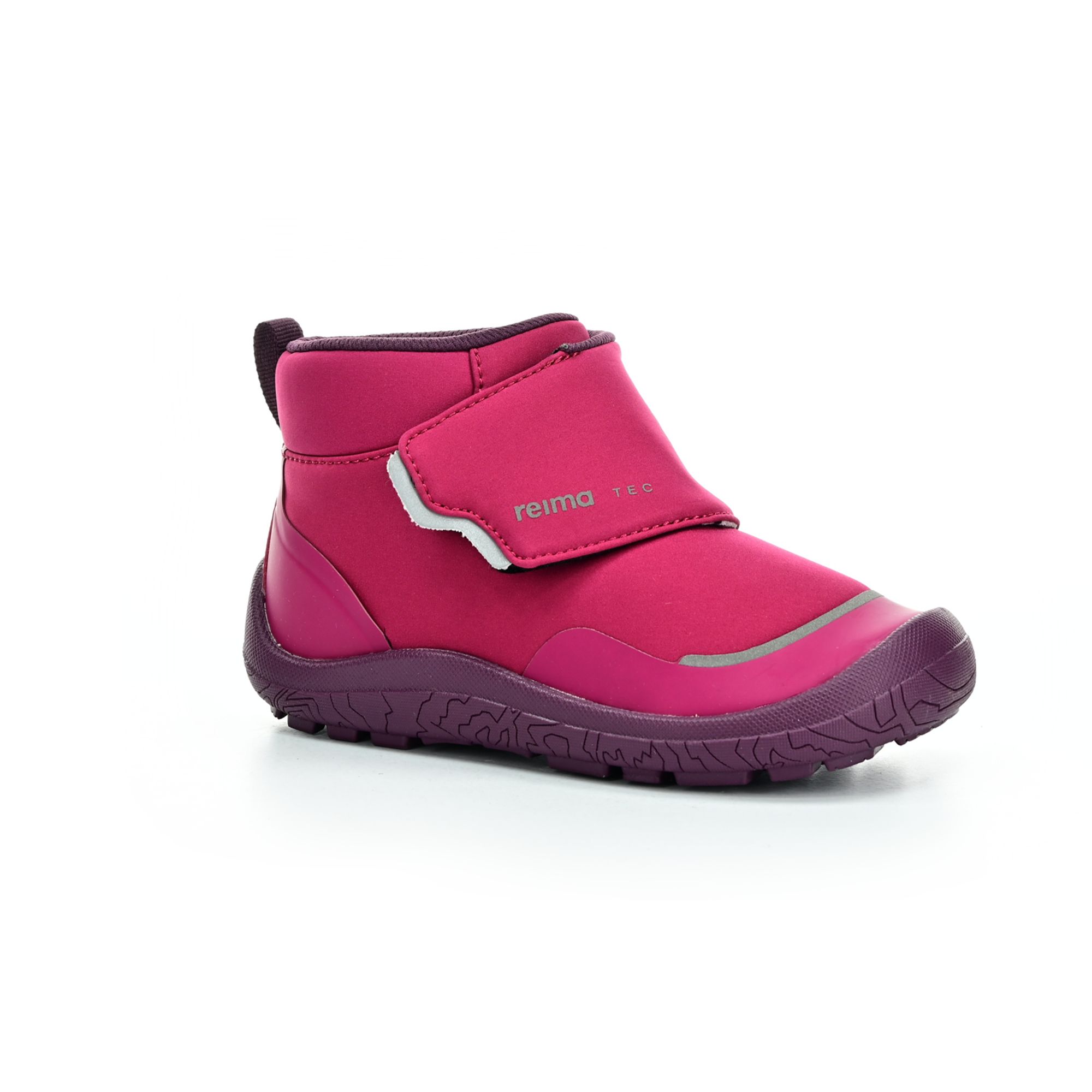 Reima Hyppii Cool burgundy členkové barefoot topánky 29 EUR