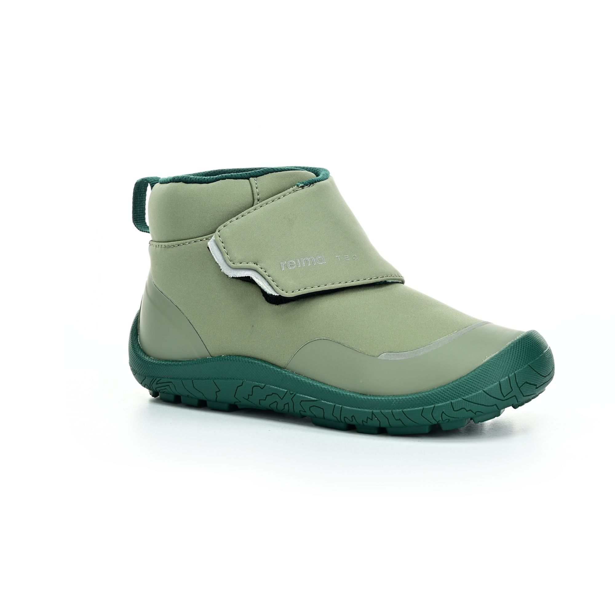 Reima Hyppii Greyish green členkové barefoot topánky 31 EUR